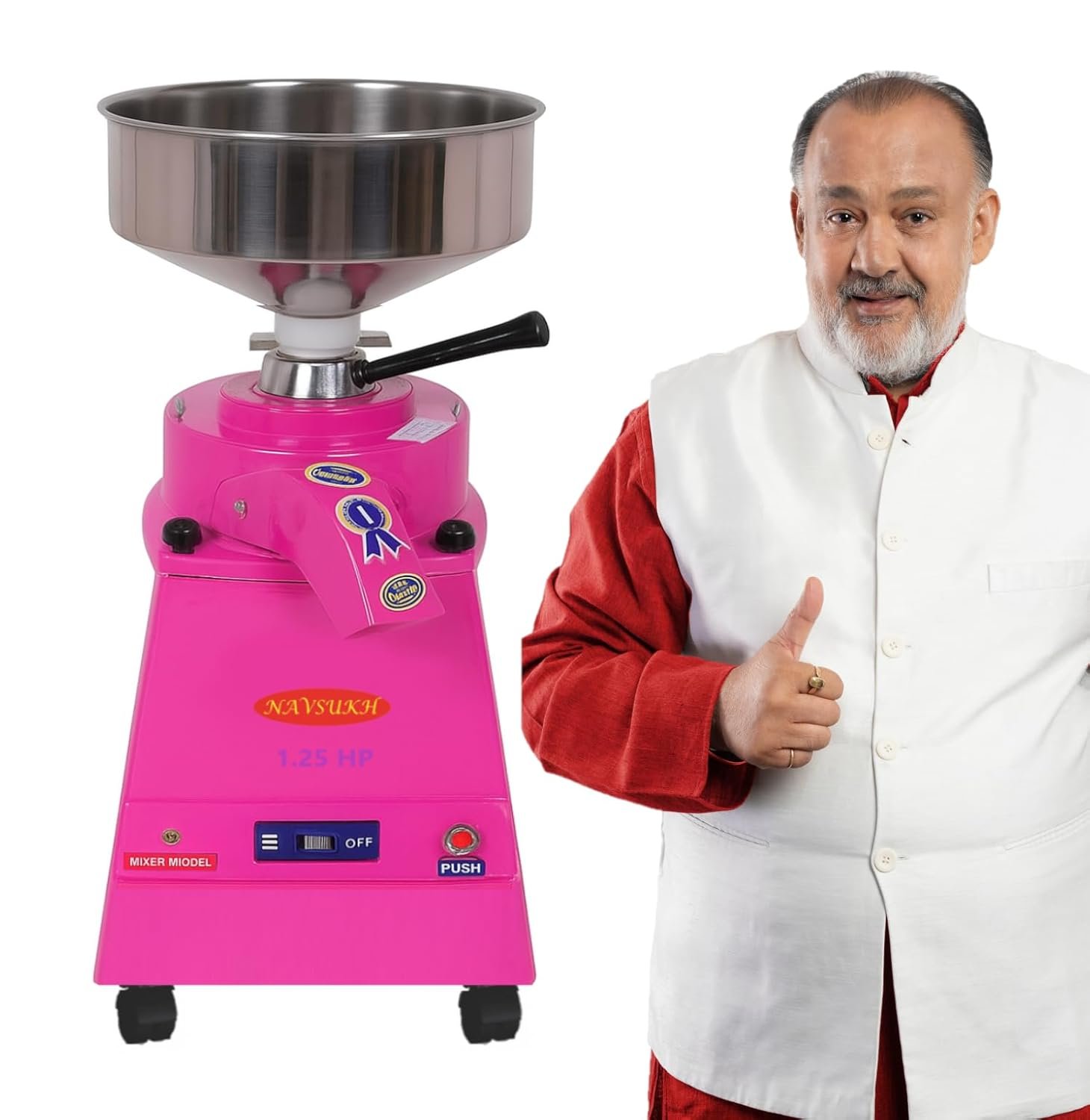 navsukh poppins 1.25 hp table top flour mill | multi grain atta chakki navsukh poppins 1.25 hp table top flour mill | multi grain atta chakki